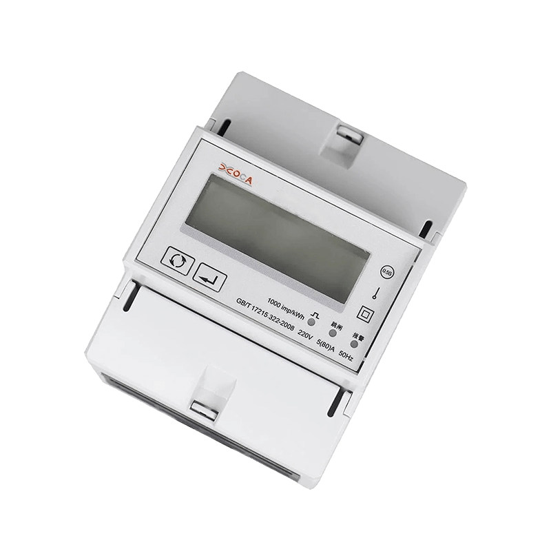 Dac4121c DIN Rail Tuya Meteran Energi Cerdas Digital Nirkabel Fase Tunggal