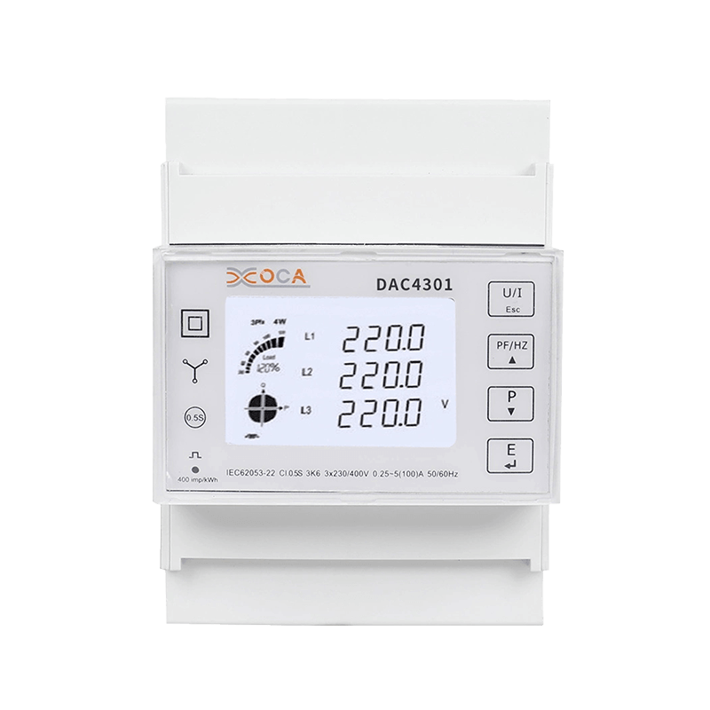 Dac4301 Modbus Tiga Fase Teknologi Baru Meteran Listrik Cerdas