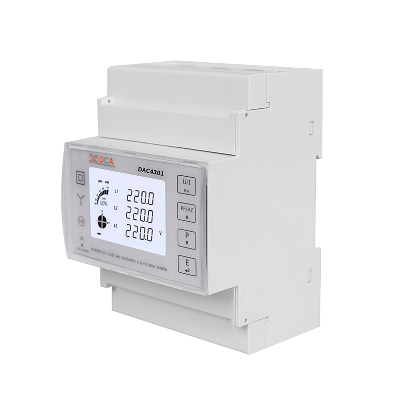 Dac4301 Modbus Tiga Fase Teknologi Baru Meteran Listrik Cerdas