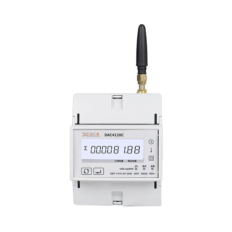 Dac4302CT Multimeter Meteran Energi Rel DIN Multi-Fungsi