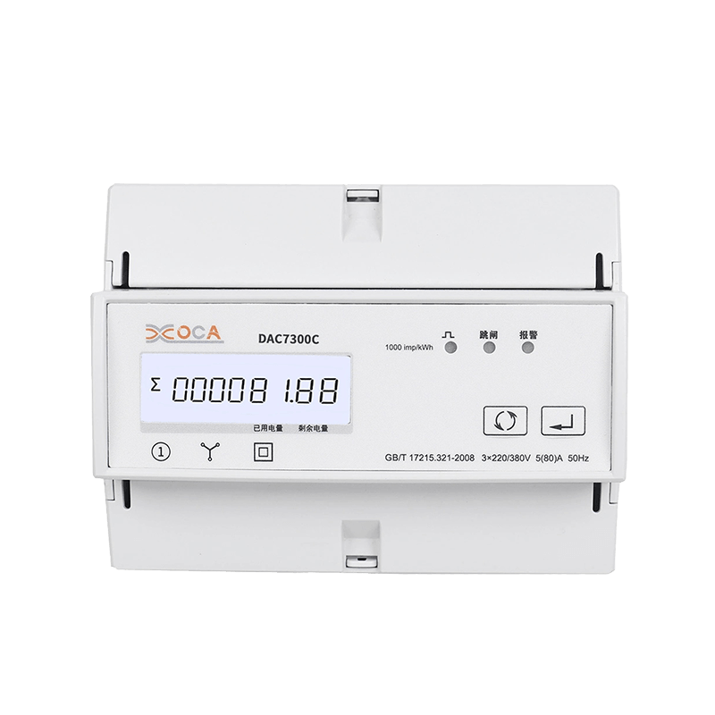 DAC7300C Multimeter Meter Energi Multi-Fungsi Listrik Tiga Fasa