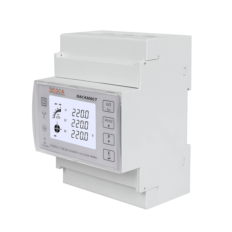 DAC7300C Multimeter Meter Energi Multi-Fungsi Listrik Tiga Fasa