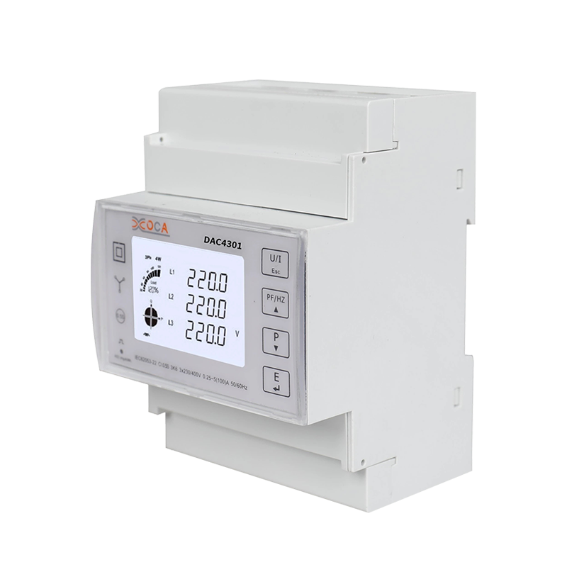 DAC7300C Multimeter Meter Energi Multi-Fungsi Listrik Tiga Fasa