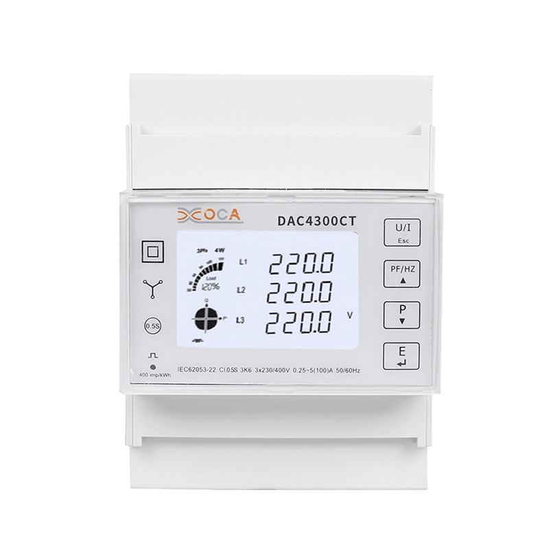 Dac7321c DIN Rail 3 Phase 4 Kabel Lorawan Energy Kwh Meter