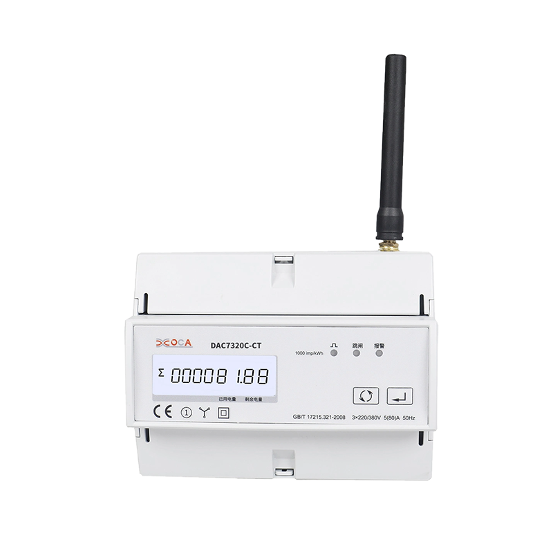 Dac7321c DIN Rail 3 Phase 4 Kabel Lorawan Energy Kwh Meter