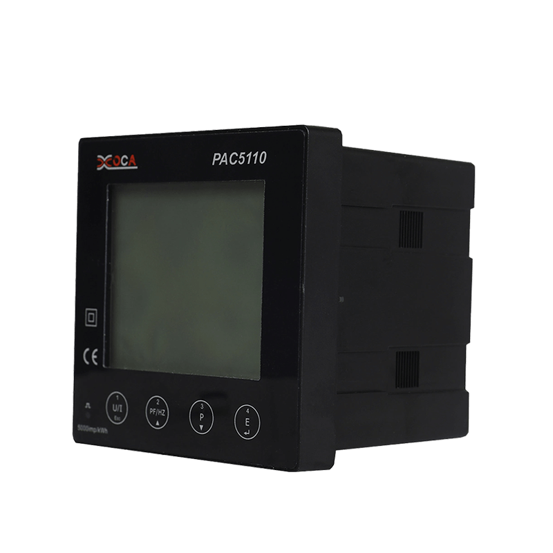 PAC5110 Pengukur Daya Panel Listrik LCD Digital Tiga Fase