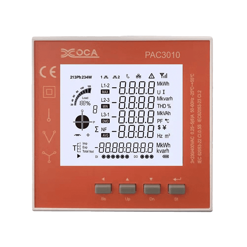 Pengukur Energi Panel Listrik Digital LCD Cerdas