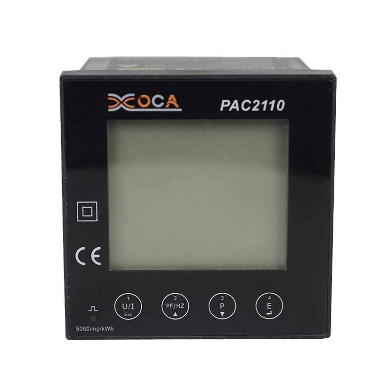 PAC2000 Meteran Daya Digital Panel LCD Cerdas Multifungsi