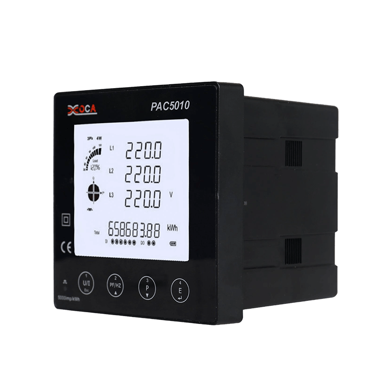 PAC5010 LCD Besar WiFi Smart Power Meter Meteran Energi Listrik Penganalisis Listrik