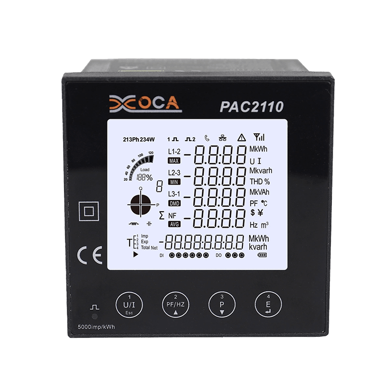 PAC2110 Pengukur Daya Listrik Modbus WiFi Cerdas